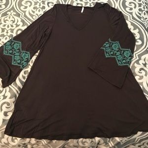 Pink Blush maternity dress